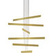 Sub LED 48 inch Gold Pendant Ceiling Light